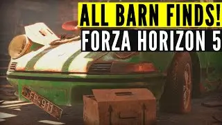 Руководство по локациям BARN FINDS в Forza Horizon 5 (ВСЕ награды за автомобили)