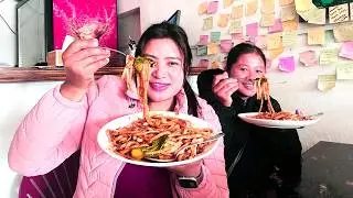 Best Kima Noodles Ever! Eating Together with Colleagues 🤍🍜🔥