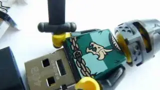 handmade usb flash drive figs in original Lego Minfigures ecoline