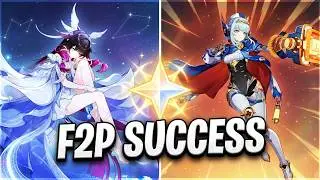 F2P Pulling for Columbina + Ineffa and Weapon Banner  / Genshin Impact