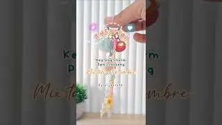 🪻💕 TUTORIAL KEY-BAG CHARM WITH TALI SATIN 💕🪻IG : @elyecraft Shopee : elyecraft