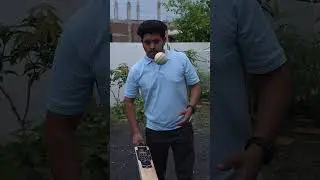 Cricket Bat Oiling and Knocking #cricket #cricketshorts #kashmirwillow