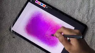 Fun textured watercolor DOODLE ideas, Infinite painter drawing beginners tutorial, floral doodle art