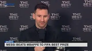 Messi beats Mbappe to FIFA Best prize, Putellas claims women's award