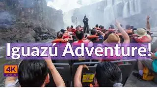Iguazzu Falls boat ride adventure  #unesco