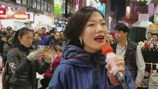 旺角羅文 18/01/27(18：25) 旺角小龍女 龙婷 🎤  一水隔天涯+被遺忘的時光+ 你的眼神十我最親愛的