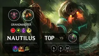 Nautilus Top vs Singed - TR Grandmaster Patch 10.12