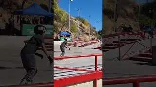 Misty flip en patin agresivo Skatepark Curic&oacute; categoria principiantes