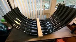 Half Circle Metal Firewood Rack Stylish Sturdy Log Holder for Indoor & Outdoor Use