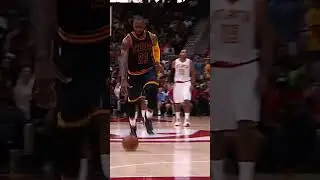 lebron does the Jordan logo 🔥 #shorts