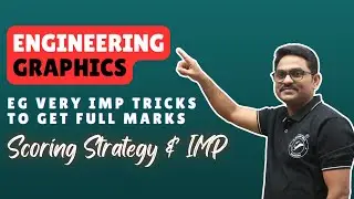 Engineering Graphics| Drawing | EG Very IMP Tricks To Get Full Marks | Strategy & IMP | #sppuexam