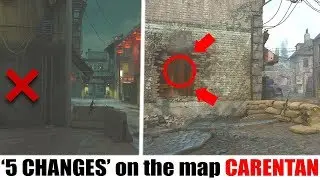 5 Changes On The Map 'CARENTAN' From The Original...