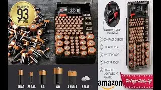 Best Battery Organizer#Bettary#Amazon#Battery Storage#Christmas Gifts