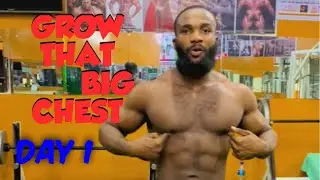 GROWING A BIG CHEST MADE EASY //AT HOME