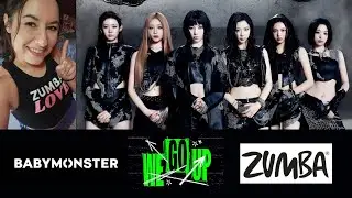 BABYMONSTER &laquo;WE GO UP&raquo; &mdash; лёгкая танцевальная тренировка KPOP ZUMBA