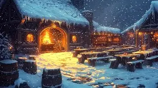 Medieval Winter Music for Sleep - Tavern/Inn Music - Fantasy Medieval Winter Music | Relaxing Music
