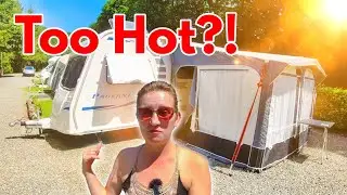 #150 Caravan Life in a Heatwave: How We Stay Cool! ☀️🚐