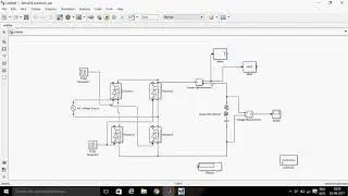 SIMULINK MODEL FOR SINGLE PHASE FULL WAVE RECTIFIER