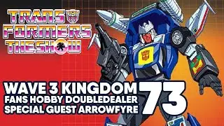 Transformers The Show 73 - Wave 3 Kingdom - Fans Hobby Doubledealer - Magic Square New Optimus