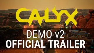 Calyx Demo v2 - Official Trailer - Battle an overwhelming alien organism. Demo on Steam (PC).