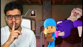 ME TRANSFORMEI NO POCOYO PARA ESCAPAR NA VOVÓ RANHENTA!