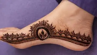 New beautiful feet mehndi design | pairon ki mehandi ka design | mehanfi design | mehndi designs |