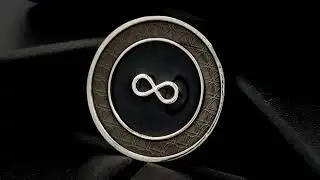 The Infinity AA Sobriety Affirmation Coin Exclusively from The Token Shop