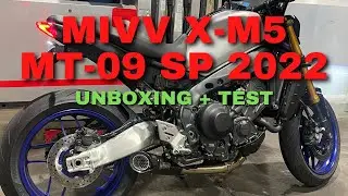 UNBOXING MIVV X-M5 MT09 SP 2022 + TEST