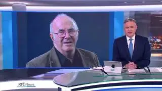 Clive James' death reported on RTÉ News (27th November 2019)