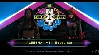 WWE/ W2K22 Aleesha vs Batwoman 2 out of 3 falls Match