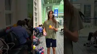 Airport Juggling: Cosimo&rsquo;s Pre-Flight Entertainment! ✈️🤹😂