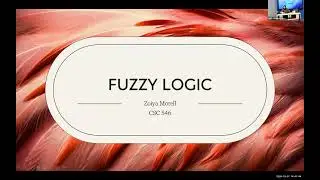 CSC 546: Lecture 8 Fuzzy Logics and Bayesian nets over time