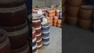Ceramic GANDA SET MANUFACTURING IN #standardceramicindustry #homedecor #ceramicpots #ceramicware