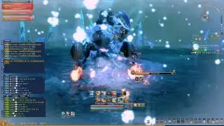 [Blade & Soul] Snowman's Cave 4man party gameplay