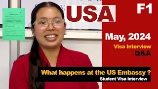 (In Nepali) USA Visa Interview Experience ( US Student Visa F1 ) in Nepal. US Study Visa Nepal F1