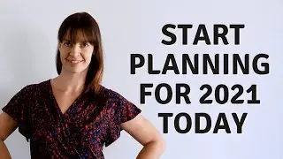 Yearly planning 2021 - start planning your 2021 year today!