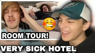 Chilly | OUR SICK HOTEL ROOM! (Reaction)