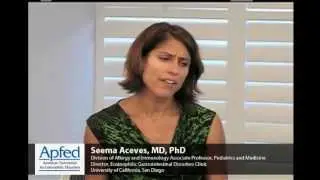 What are the symptoms of eosinophilic esophagitis?