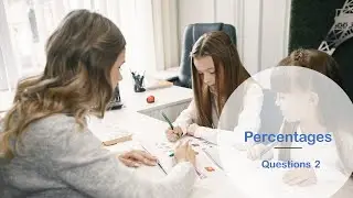 11 plus maths percentages questions 2