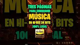 DESCARGA M&Uacute;SICA HI-RES FLAC 24 BITS (CALIDAD SIN P&Eacute;RDIDA #hiresaudio #audi&oacute;filo #losslessaudio #fyp