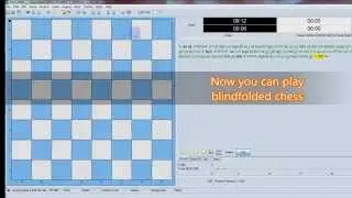How to play blindfold chess using Arena GUI 3.0