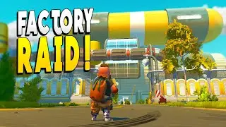 Solo Factory Raid for Legendary LOOT! - Scrap Mechanic Survival - Early Access