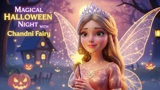 Magical Halloween Night Fairy Story | Chandni Fairy & Shadow World Adventure | Kids Hindi Story