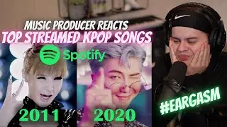 BTS domination! | THE MOST STREAMED KPOP SONGS ON SPOTIFY EACH YEAR (2011 to 2020) | Reaction | Yong