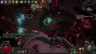 Path of Exile - Herald of Purity Necromancer First Sirus kill on a 6 link. 3.15 Expedition League