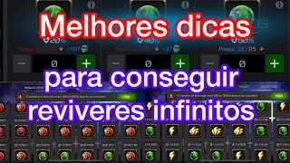 Dicas para pegar REVIVER INFINITO com dicas para solar o Boss mega difícil em 5 Hits