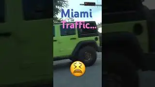 🚦 Miami traffic is getting worse every day 🚦