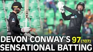 Devon Conway 9️⃣7️⃣ Runs | New Zealand vs South Africa | 2nd ODI | Tri-Nation Series | PCB | M3J1K