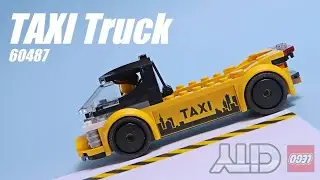 LEGO City 60487 alternate model moc TAXI TRUCK building instructions