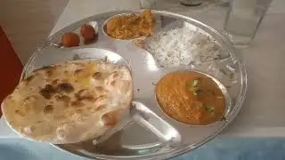 Ahmedabad Smart City Galaxy Surabhi Restaurant fix Thali Rs. 180 #.#